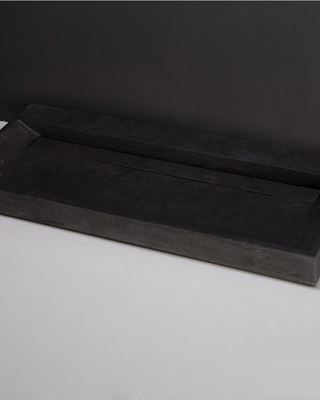 Forzalaqua Wastafel Natuursteen Gezoet 100,5x51,5x9 cm
