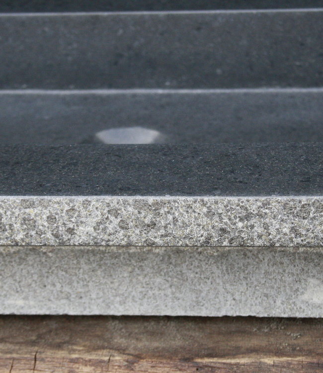 Forzalaqua Wastafel Natuursteen Gebrand 120,5x51,5x9,5 cm