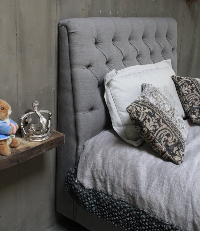 Rene Houtman Darlton Ledikant - Eenpersoons 90 x 200 cm Grijs