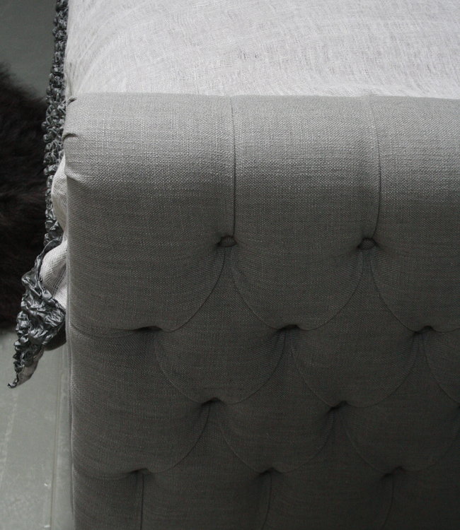 Rene Houtman Darlton Ledikant - Eenpersoons 90 x 200 cm Grijs