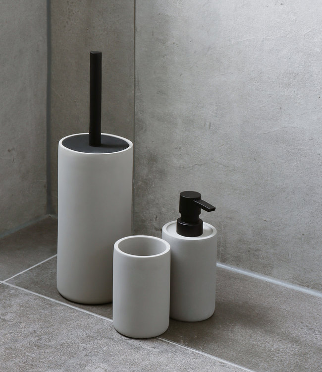 Differnz Accessoires Set Toilet Badkamer Jukon Beton