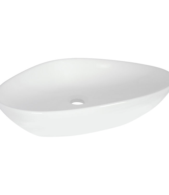 Differnz Waskom Keramiek 39x59x13 cm Wit