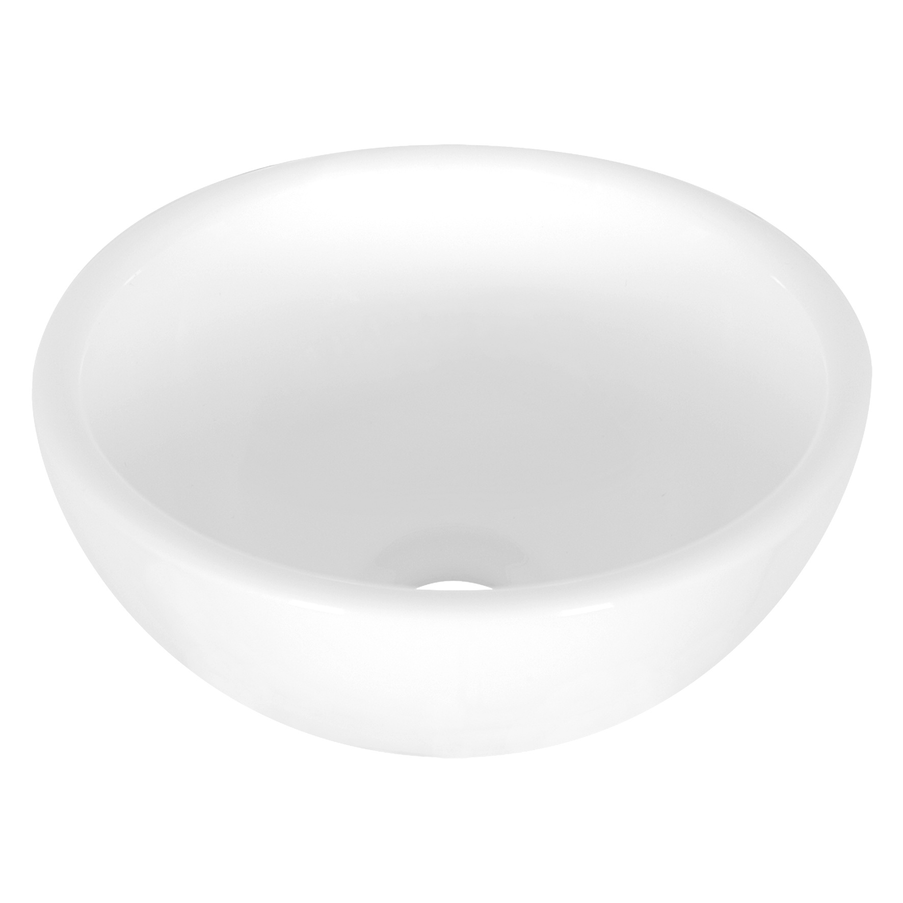 Differnz Waskom Keramiek 25x25x11.5 cm Wit Rond