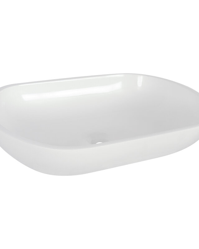 Differnz Waskom Polybeton 34x54x12 cm Wit