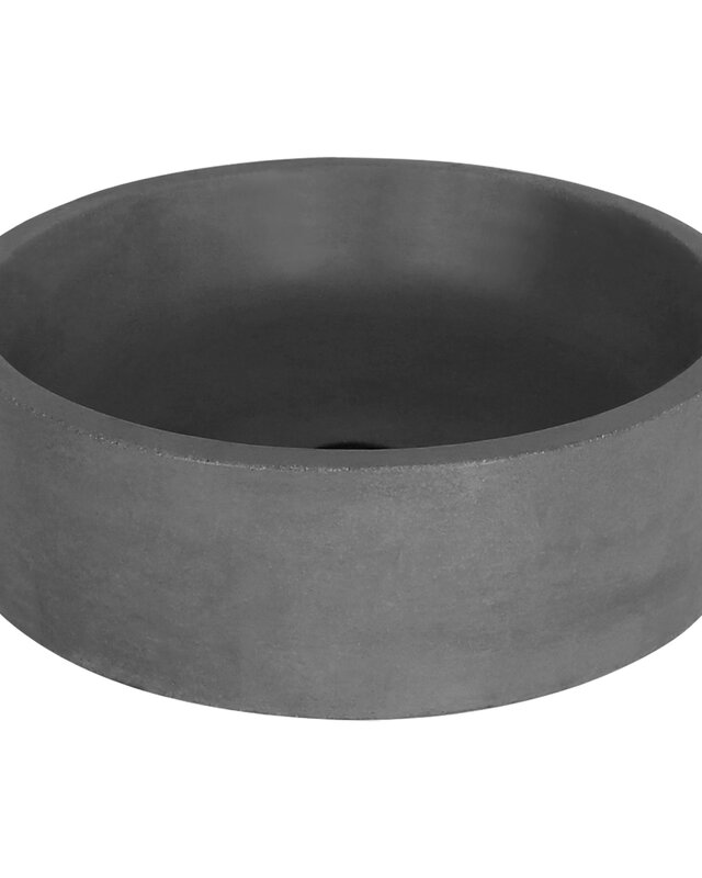 Differnz Wastafel Beton Donkergrijs Rond 42x42x13 cm