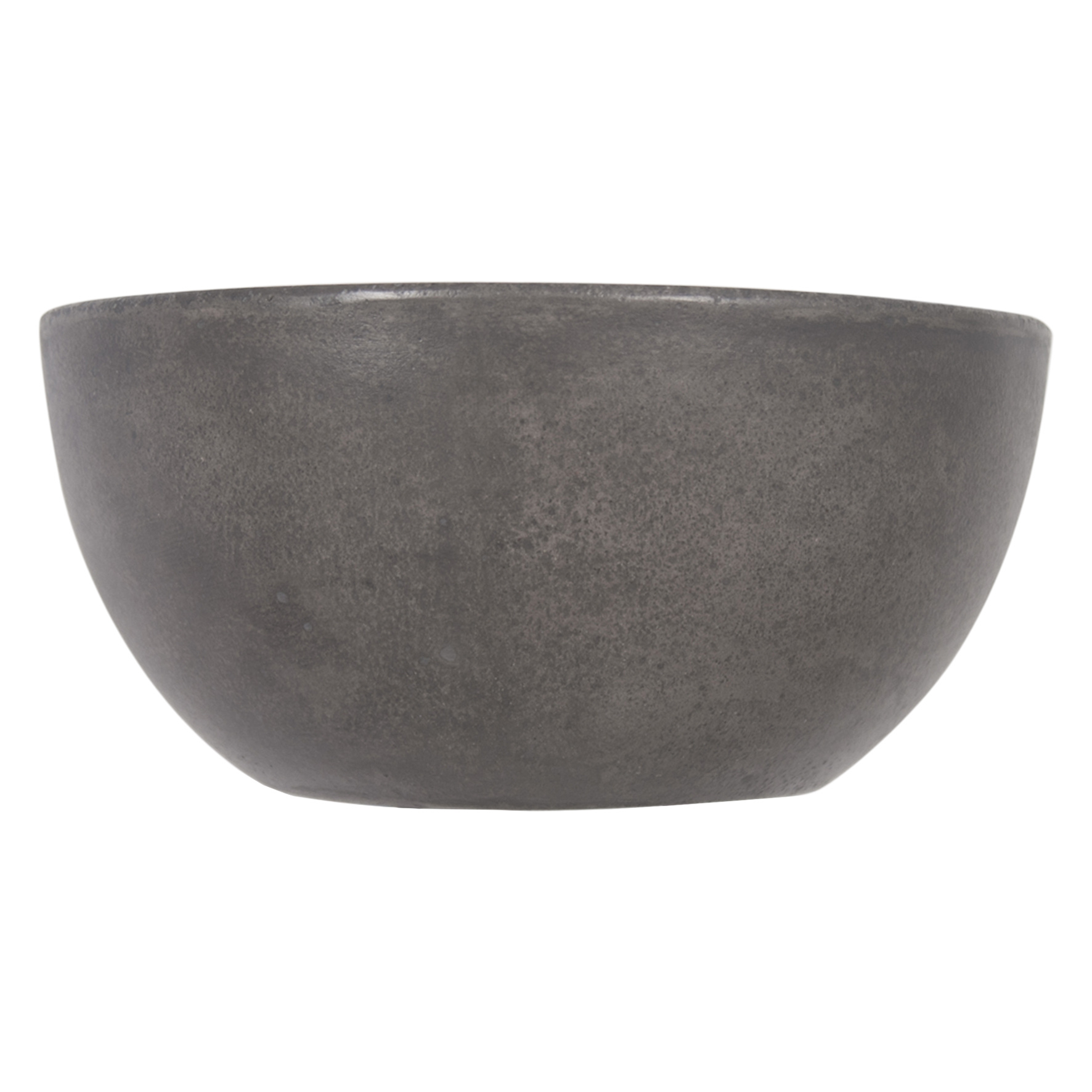 Differnz Waskom Beton Donkergrijs Rond 25x25x11.5 cm