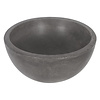 Waskom Beton Donkergrijs Rond 25x25x11.5 cm