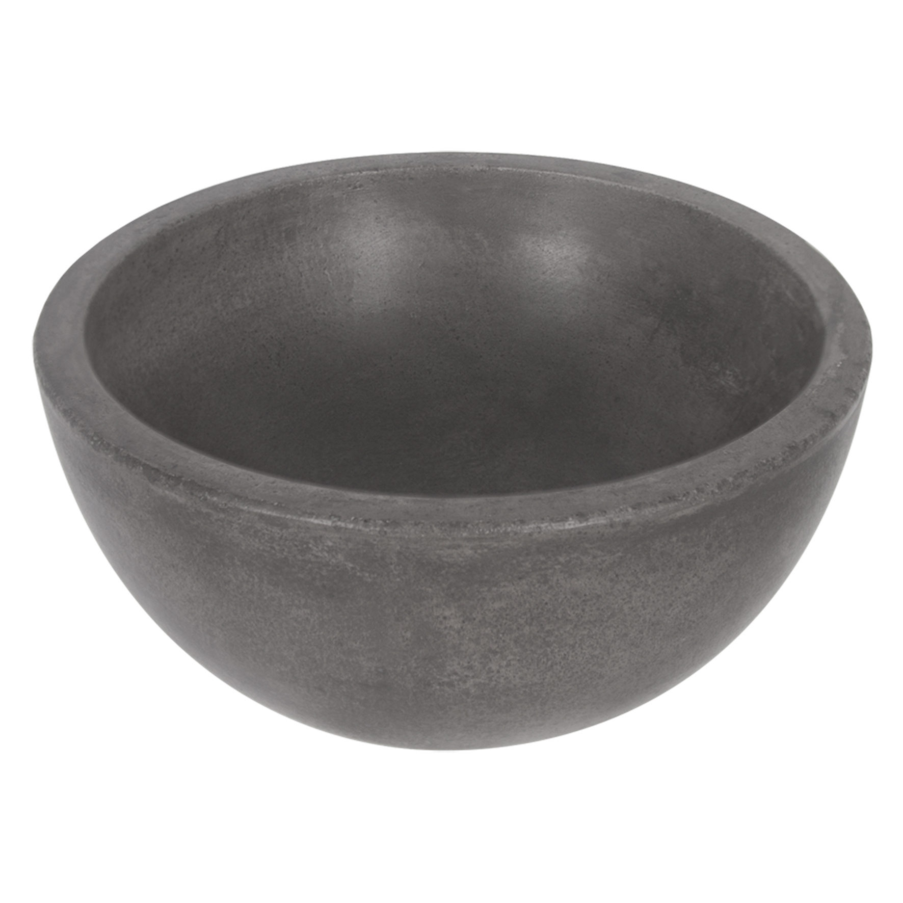 Differnz Waskom Beton Donkergrijs Rond 25x25x11.5 cm