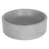 Wastafel Beton Lichtgrijs Rond 42x42x13 cm