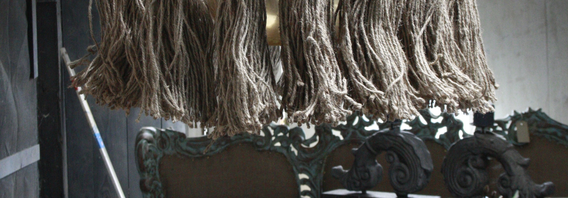 Hanglamp Adonia Kwast Naturel 57x31 cm