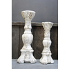 Stenen PTMD Kaarshouder 44&34 cm set van 2