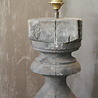Aura Peeperkorn Balusterlamp Oud Hout Robuust 65 cm Aura Peeperkorn Balusterlamp Oud Hout Robuust 65 cm