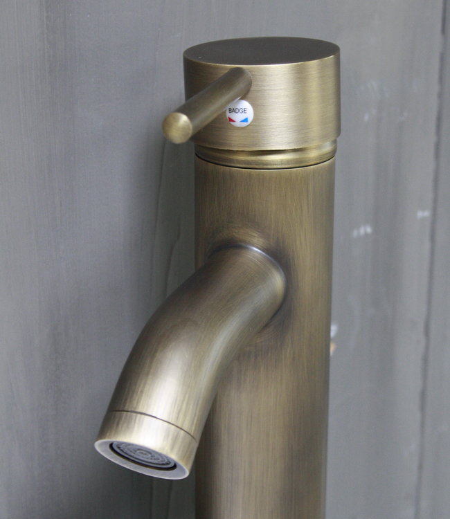 Rene Houtman Wastafelkraan Nostalgisch Brons Retro 30 cm