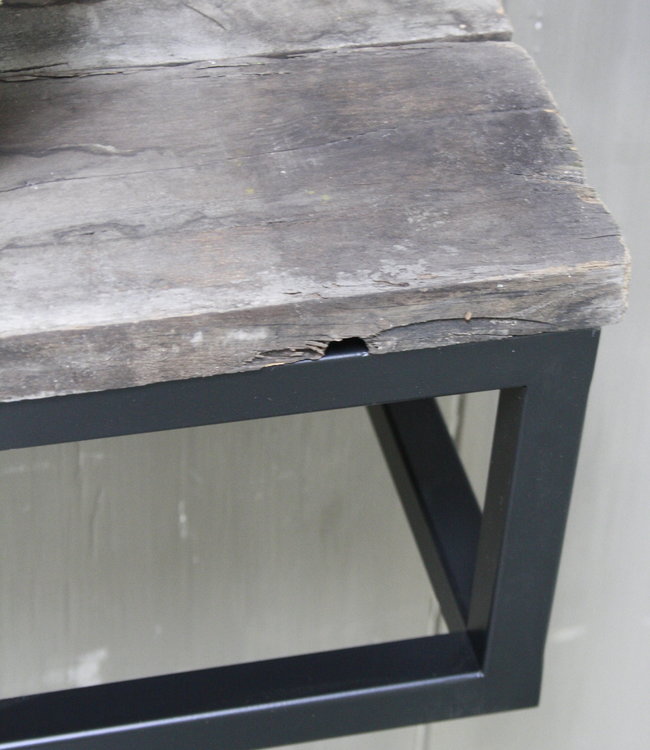 Rene Houtman Boris fonteinmeubelset wit incl. hoge kraan brons