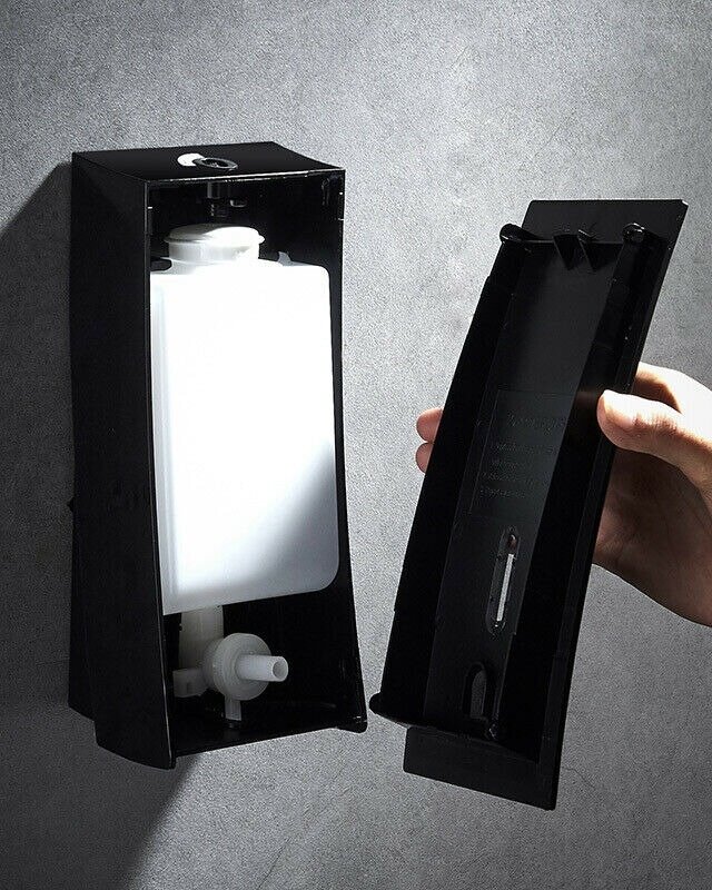 Rene Houtman Zwarte zeepdispenser 450 ML ABS