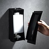 Zwarte zeepdispenser 450 ML ABS Zwarte zeepdispenser 450 ML ABS