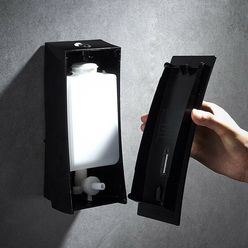 Rene Houtman Zwarte zeepdispenser 450 ML ABS
