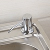 Chroom zeep dispenser inbouw