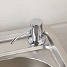 Rene Houtman Chroom zeep dispenser inbouw Rene Houtman Chroom zeep dispenser inbouw