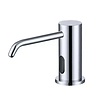 Inbouw chroom sensor zeepdispenser