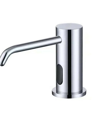 Rene Houtman Inbouw chroom sensor zeepdispenser