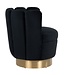 Richmond Richmond Fauteuil Mayfair - Black velvet