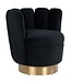 Richmond Richmond Fauteuil Mayfair - Black velvet