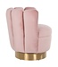 Richmond Richmond Fauteuil Mayfair - Pink velvet