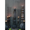 Kaarsenstandaard Hout Nepalees 71 cm