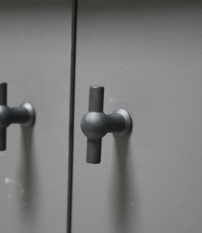 Rene Houtman Landelijk badkamermeubel 140 cm met deurtjes