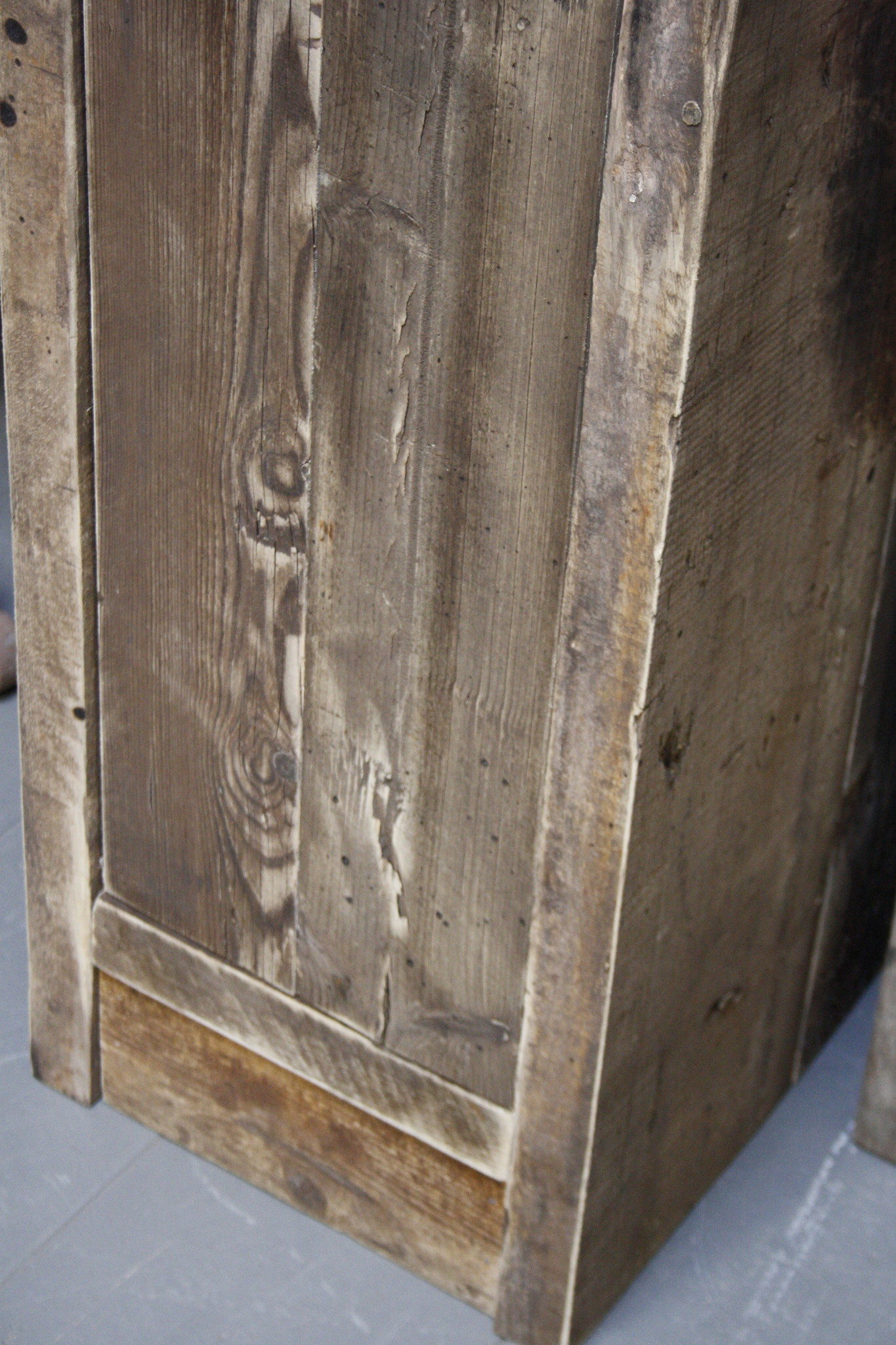 LIFEZEAL Bodemkast, 60 x 30 x 145 cm, vrijstaande badkamerkast met 4