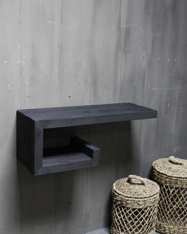 Rene Houtman Rosa - Fonteinmeubel - Dark Wood - 80 cm