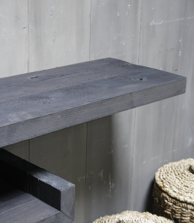 Rene Houtman Rosa - Fonteinmeubel - Dark Wood - 80 cm