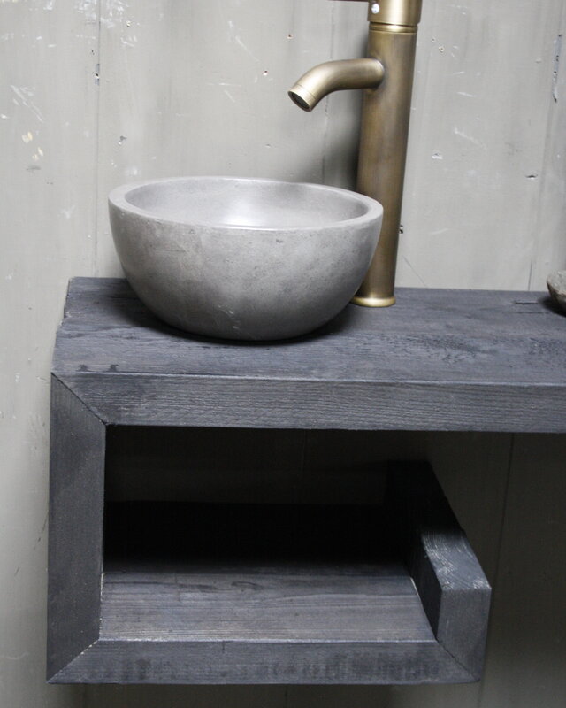 Rene Houtman Rosa - Fonteinmeubelset - Black - Beton - Brons1