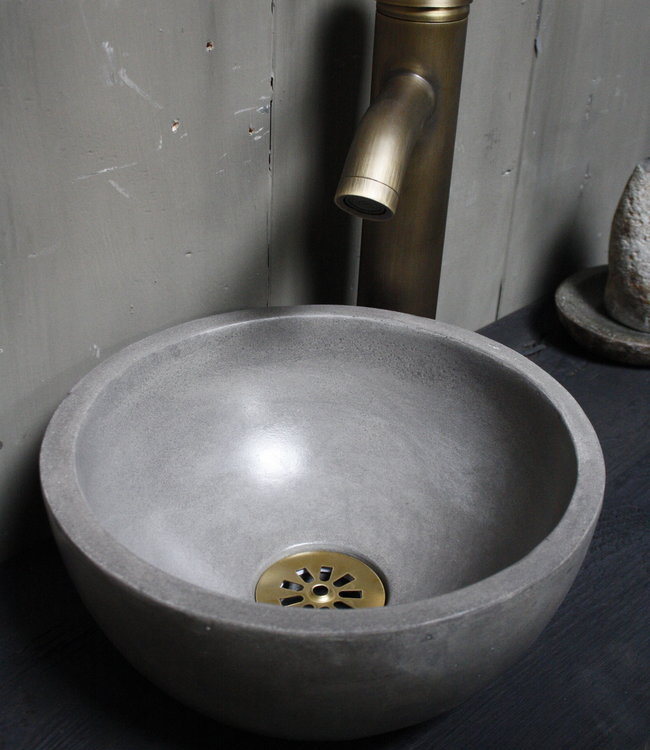 Rene Houtman Rosa - Fonteinmeubelset -  Black - Beton - Brons1