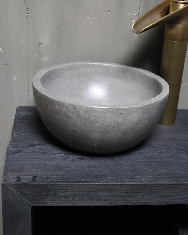 Rene Houtman Rosa - Fonteinmeubelset -  Black - Beton - Brons