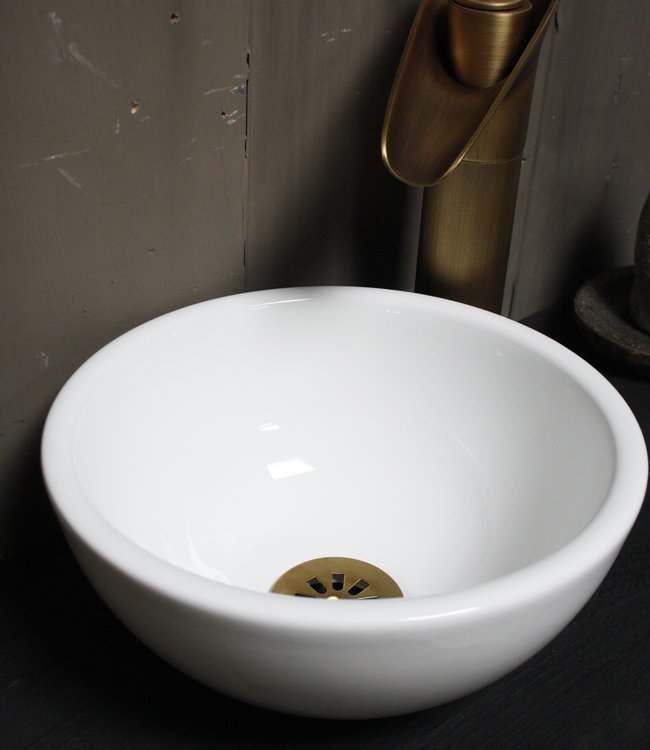 Rene Houtman Rosa - Fonteinmeubelset - Black - Wit - Brons