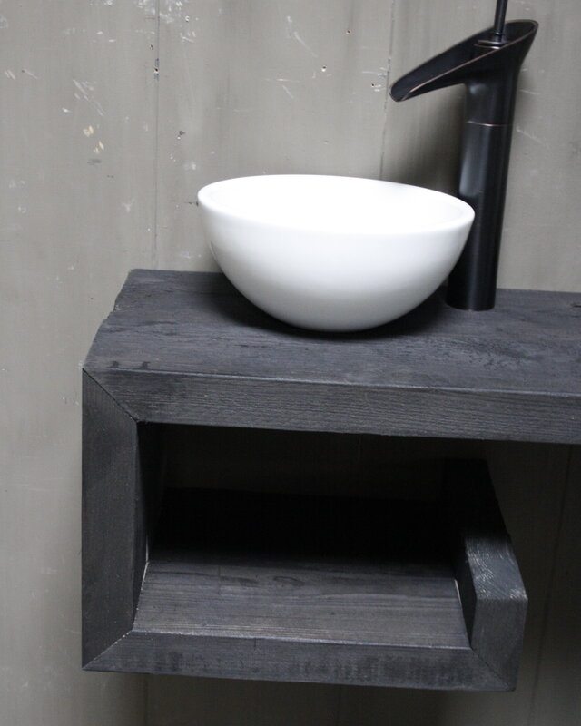 Rene Houtman Rosa - Fonteinmeubelset - Black - Wit - Black