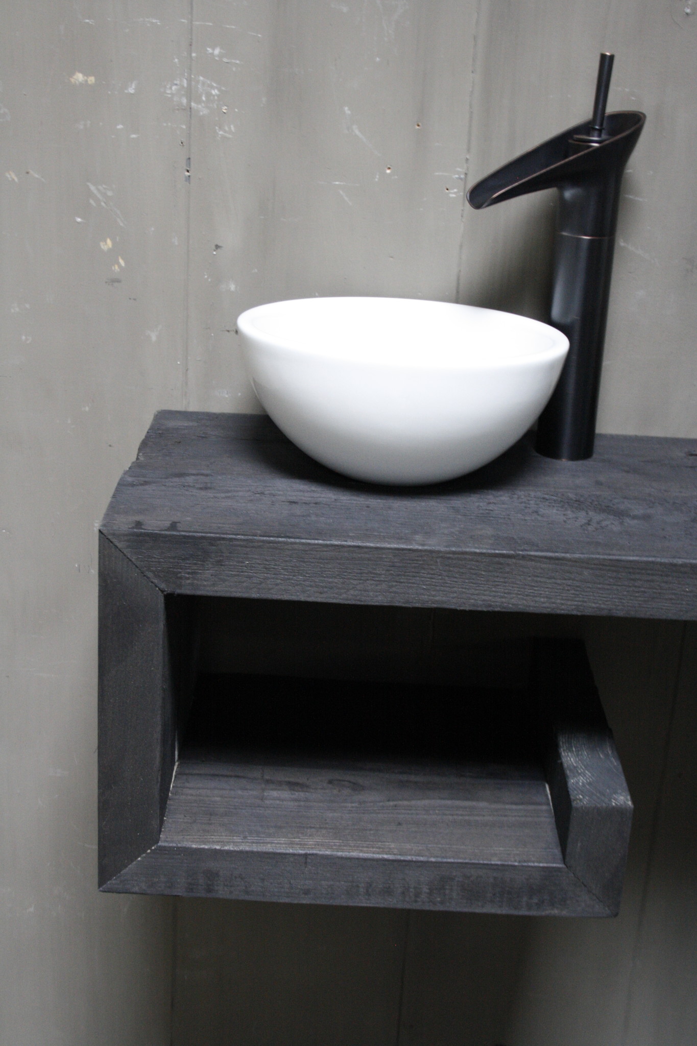 Rene Houtman Rosa - Fonteinmeubelset - Black - Wit - Black