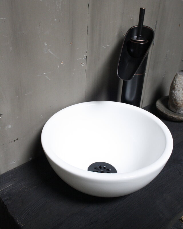 Rene Houtman Rosa - Fonteinmeubelset - Black - Wit - Black
