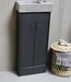 Rene Houtman Landelijk toiletmeubel set - Dark - Grey