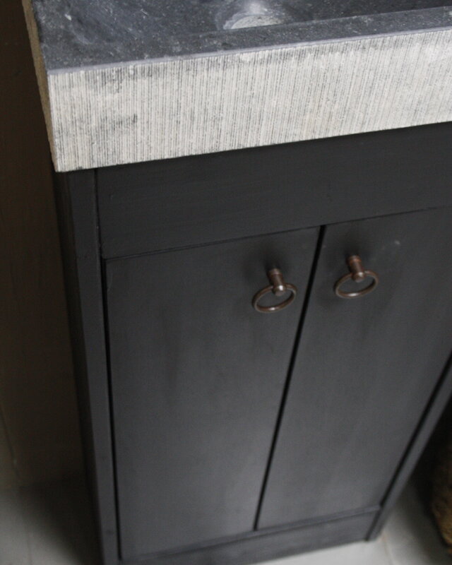Rene Houtman Landelijk toiletmeubel set - Dark - Ribble