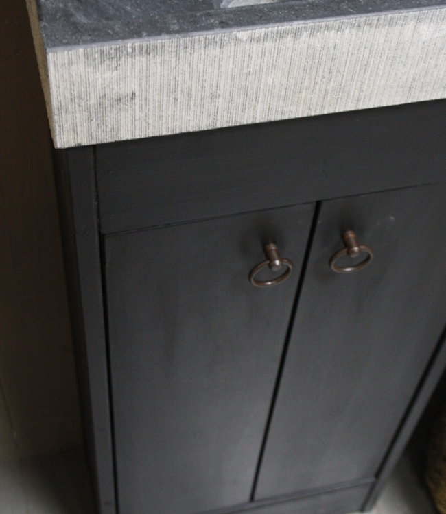 Rene Houtman Landelijk toiletmeubel set - Dark - Ribble