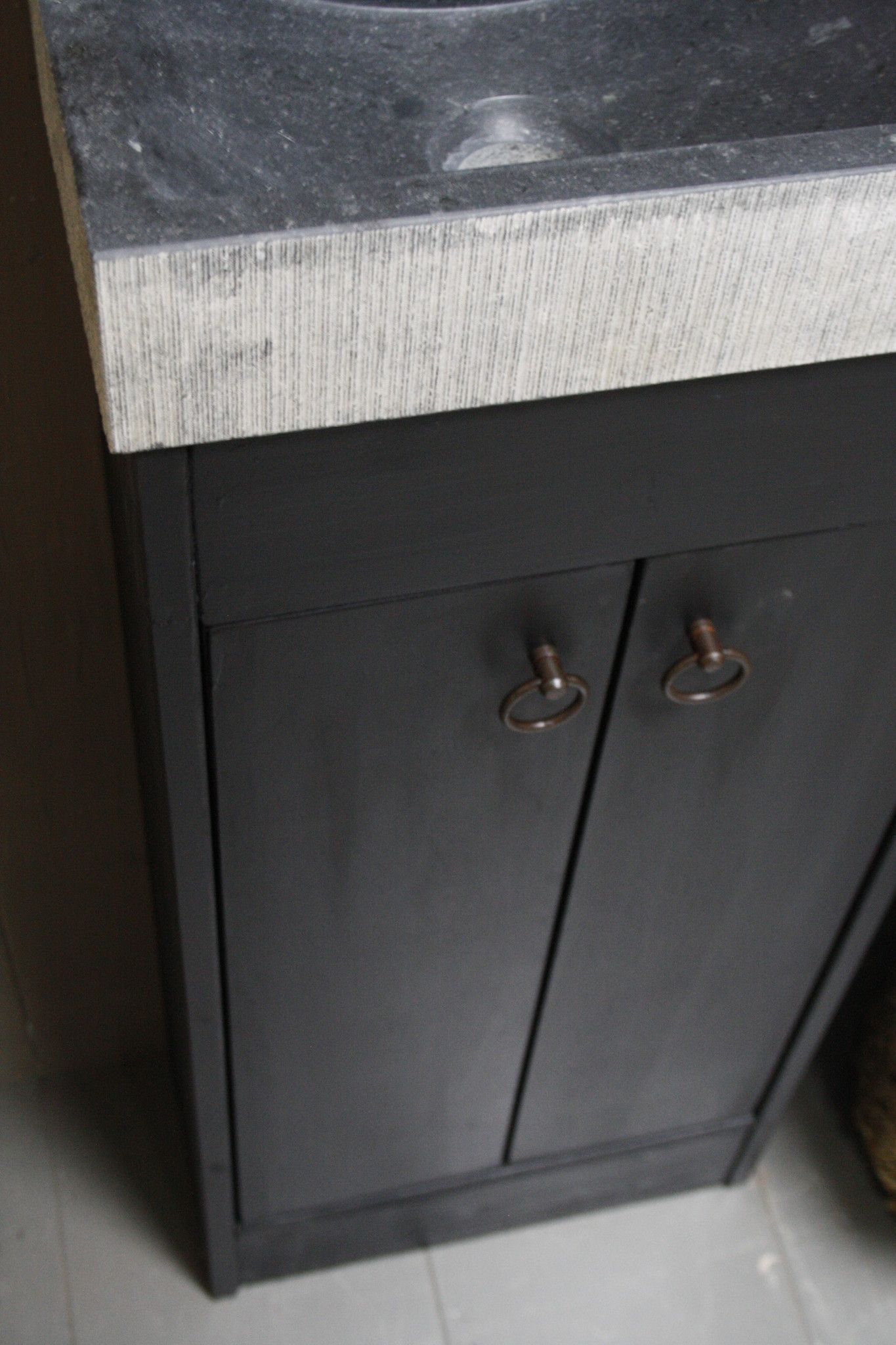Rene Houtman Landelijk toiletmeubel set - Dark - Ribble