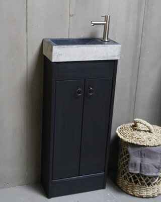 Rene Houtman Landelijk toiletmeubel set - Dark - Ribble