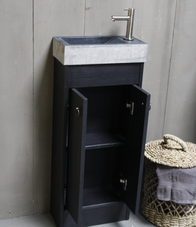 Rene Houtman Landelijk toiletmeubel set - Dark - Ribble