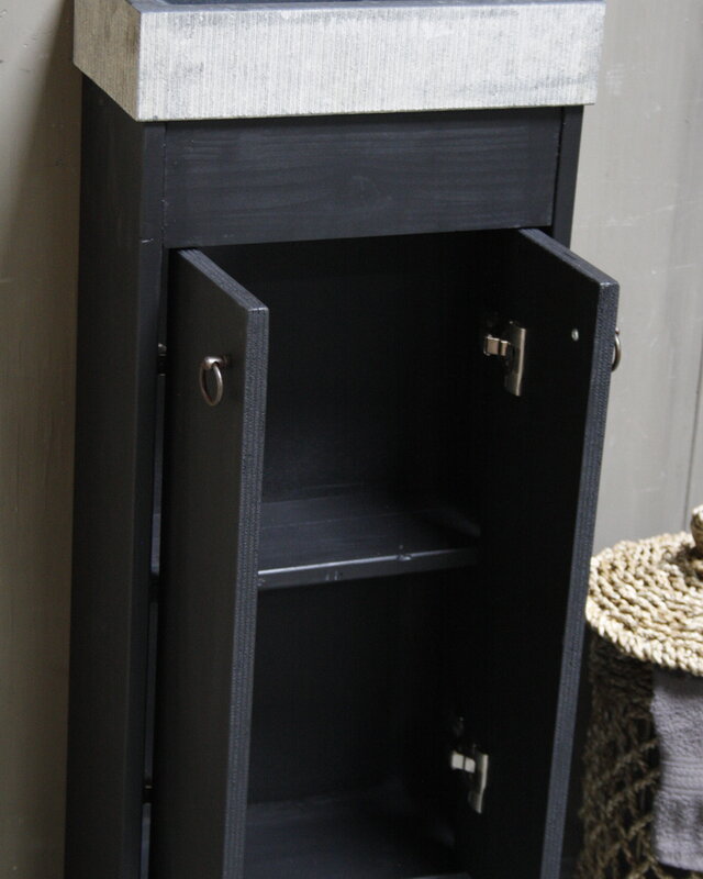 Rene Houtman Landelijk toiletmeubel set - Dark - Ribble