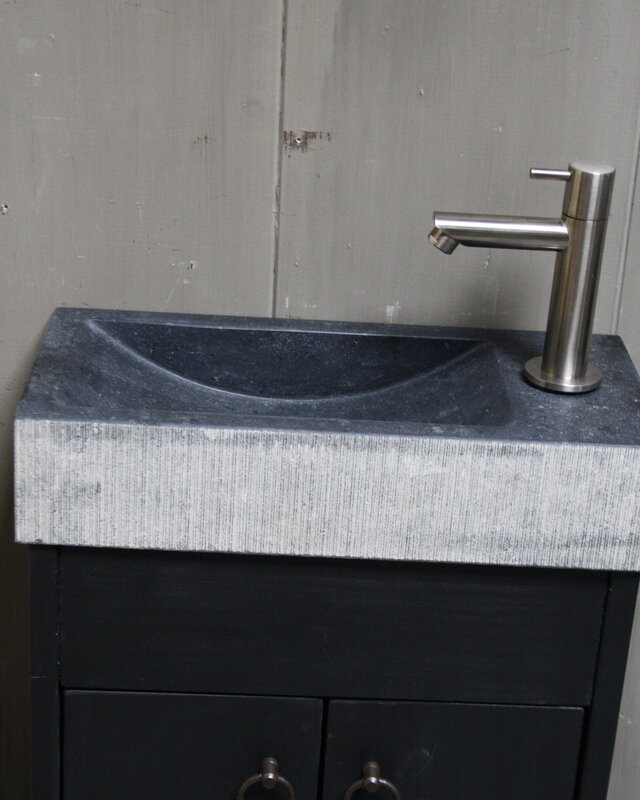Rene Houtman Landelijk toiletmeubel set - Dark - Ribble