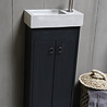 Rene Houtman Landelijk toiletmeubel set - Dark - L. Grey Rene Houtman Landelijk toiletmeubel set - Dark - L. Grey