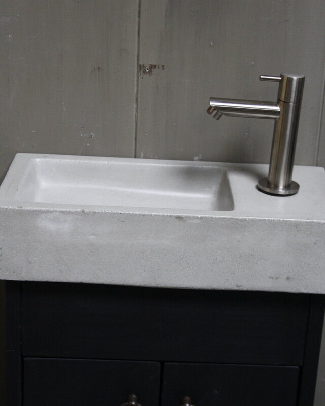 Rene Houtman Landelijk toiletmeubel set - Dark - L. Grey